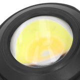 COB Small Flashlights 3 Light Modes Rechargeable Multifunctional Black Portable Pocket Light with Tripod for Fishing Home