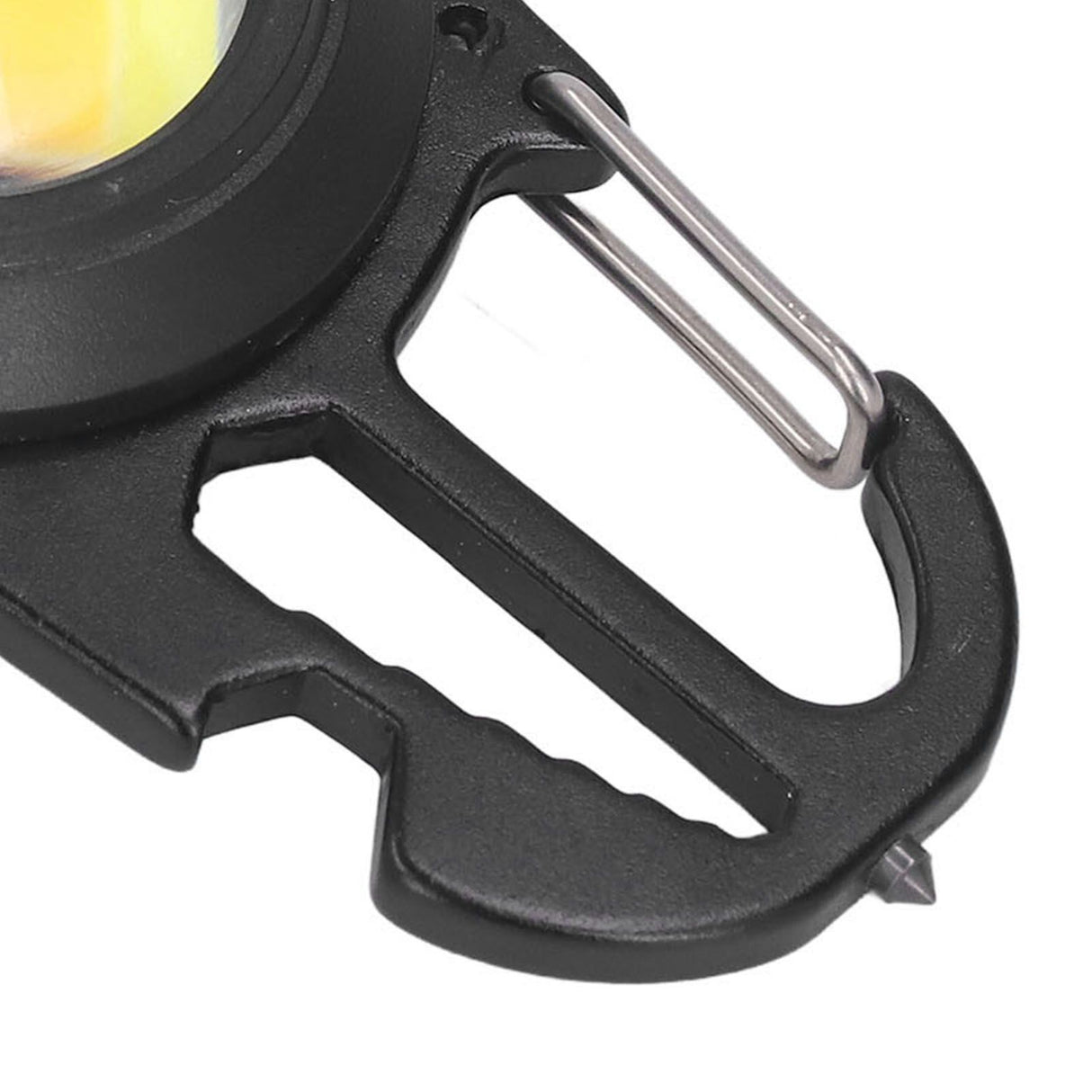 COB Small Flashlights 3 Light Modes Rechargeable Multifunctional Black Portable Pocket Light with Tripod for Fishing Home