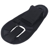 Wrist Flashlight Holster Thicken Nylon Hook and Loop Adjustable Wear Resistant Diving Torch Mount Holder - Side View