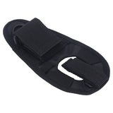 Wrist Flashlight Holster Thicken Nylon Hook and Loop Adjustable Wear Resistant Diving Torch Mount Holder - Rear View