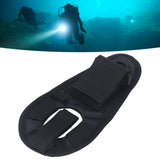 Wrist Flashlight Holster Thicken Nylon Hook and Loop Adjustable Wear Resistant Diving Torch Mount Holder