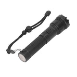 LED Flashlight 8000LM 1500m Range Super Bright Flashlight Aluminum LED Zoom Flashlight with Multiple Lighting Modes - Front View