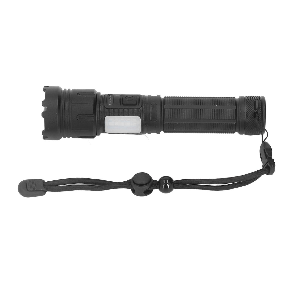 LED Flashlight 8000LM 1500m Range Super Bright Flashlight Aluminum LED Zoom Flashlight with Multiple Lighting Modes