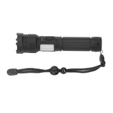 LED Flashlight 8000LM 1500m Range Super Bright Flashlight Aluminum LED Zoom Flashlight with Multiple Lighting Modes