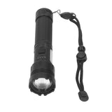 LED Flashlight 8000LM 1500m Range Super Bright Flashlight Aluminum LED Zoom Flashlight with Multiple Lighting Modes