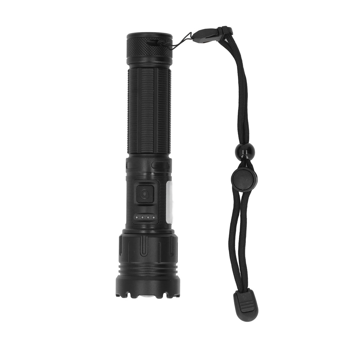 LED Flashlight 8000LM 1500m Range Super Bright Flashlight Aluminum LED Zoom Flashlight with Multiple Lighting Modes