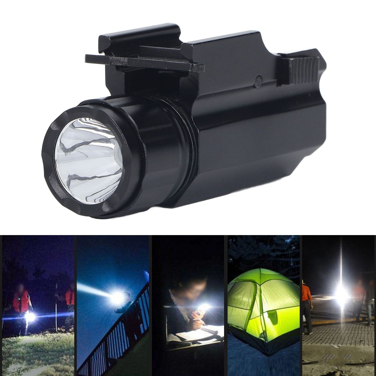 500LM Portable Light LED White Light Flashlight Multifunctional Lighting Tool