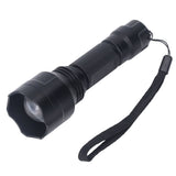 LED IR Flashlight Adjustable Focus Infrared Night Vision Light Dimmable for Hunting 850nm 940nm