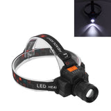 Head Lamp USB Rechargeable 3 Light Modes LED Lens 1500lm Head Flashlight for Emergency Camping Fishing