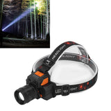 Head Lamp USB Rechargeable 3 Light Modes LED Lens 1500lm Head Flashlight for Emergency Camping Fishing - Extra Image