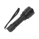 Black Light Flashlight 365nm Pure UV Handheld Ultraviolet Torch for Cat Moss Urine Detection 15W - Rear View