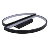 Semicircle Ceiling Light Semicircle Design Simple Style Warm Light Durable Metal LED Ceiling Light for Bedroom Kitchen - Side View