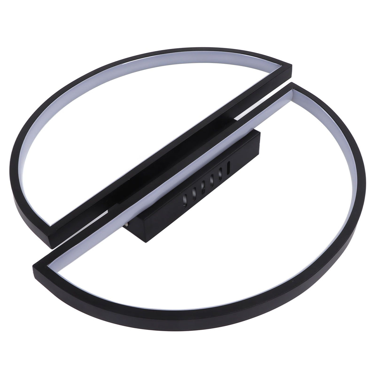 Semicircle Ceiling Light Semicircle Design Simple Style Warm Light Durable Metal LED Ceiling Light for Bedroom Kitchen