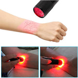 Infrared Vein Finder Viewer Portable Vein Locator Detector Physiotherapy Lamp LED Red Flashlight Vein Detector