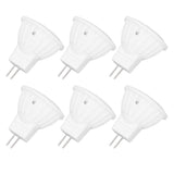6pcs Brightness Dimming LED Spot Light Bulbs 360LM MR11 LED Landscape Track Light with Ceramic GU4 Base 110V 4W Warm Light 3000K