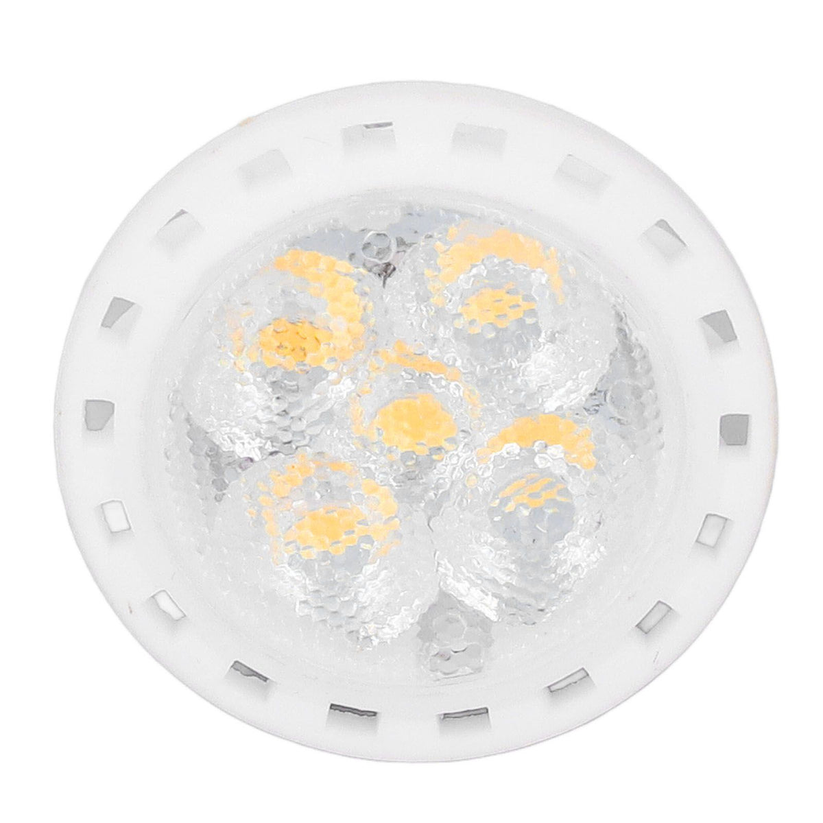6pcs Brightness Dimming LED Spot Light Bulbs 360LM MR11 LED Landscape Track Light with Ceramic GU4 Base 110V 4W Warm Light 3000K