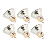 6Pcs GU4 LED Bulb 270LM 15LED Energy Saving Light Bulb MR11 Track Lamp Beads 12V 3W Warm Light 3000K - Rear View
