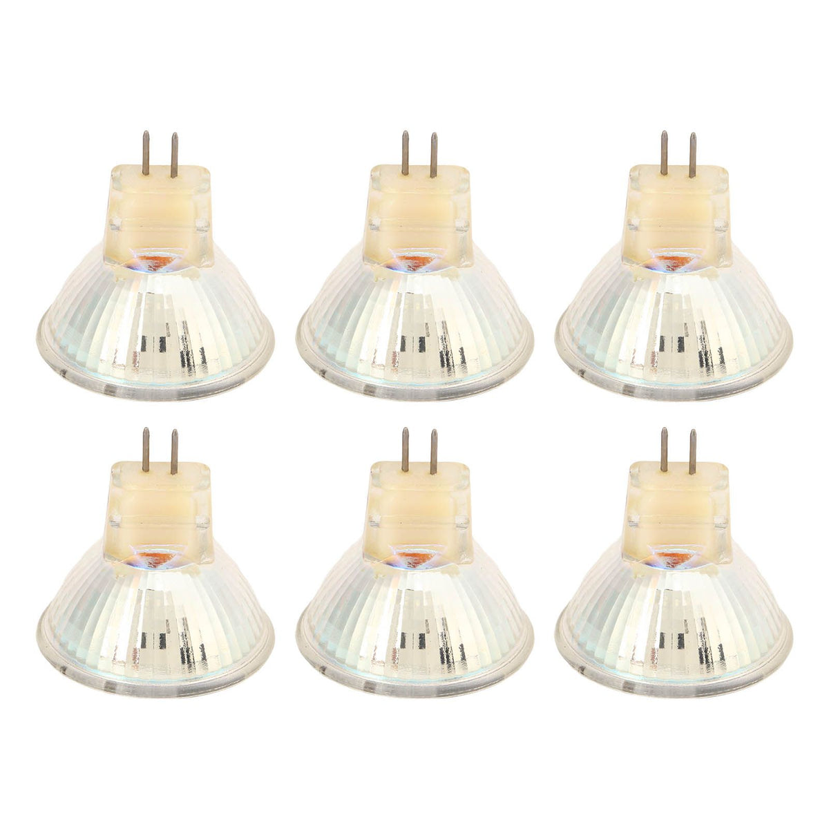 6Pcs GU4 LED Bulb 270LM 15LED Energy Saving Light Bulb MR11 Track Lamp Beads 12V 3W Warm Light 3000K