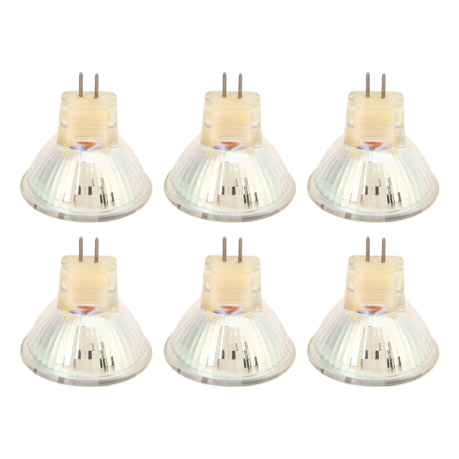 6Pcs GU4 LED Bulb 270LM 15LED Energy Saving Light Bulb MR11 Track Lamp Beads 12V 3W Warm Light 3000K