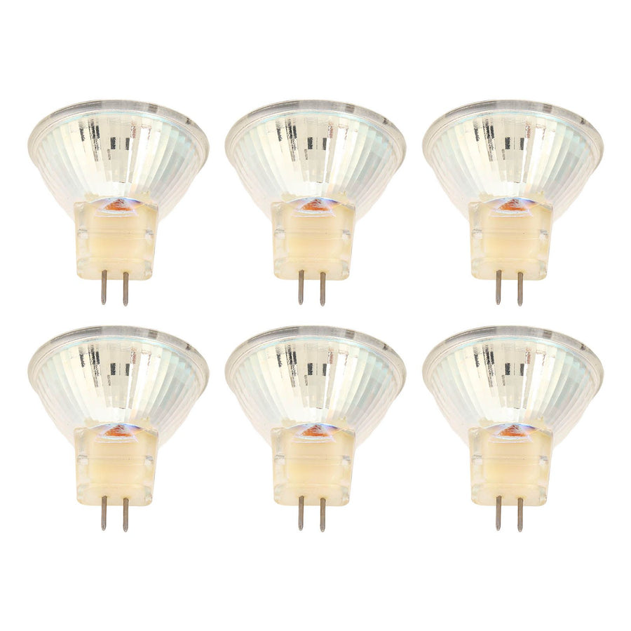 6Pcs GU4 LED Bulb 270LM 15LED Energy Saving Light Bulb MR11 Track Lamp Beads 12V 3W Warm Light 3000K