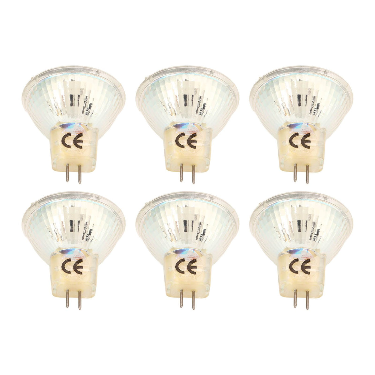 6Pcs GU4 LED Bulb 270LM 15LED Energy Saving Light Bulb MR11 Track Lamp Beads 12V 3W Warm Light 3000K