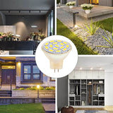 6Pcs GU4 LED Bulb 270LM 15LED Energy Saving Light Bulb MR11 Track Lamp Beads 12V 3W Warm Light 3000K