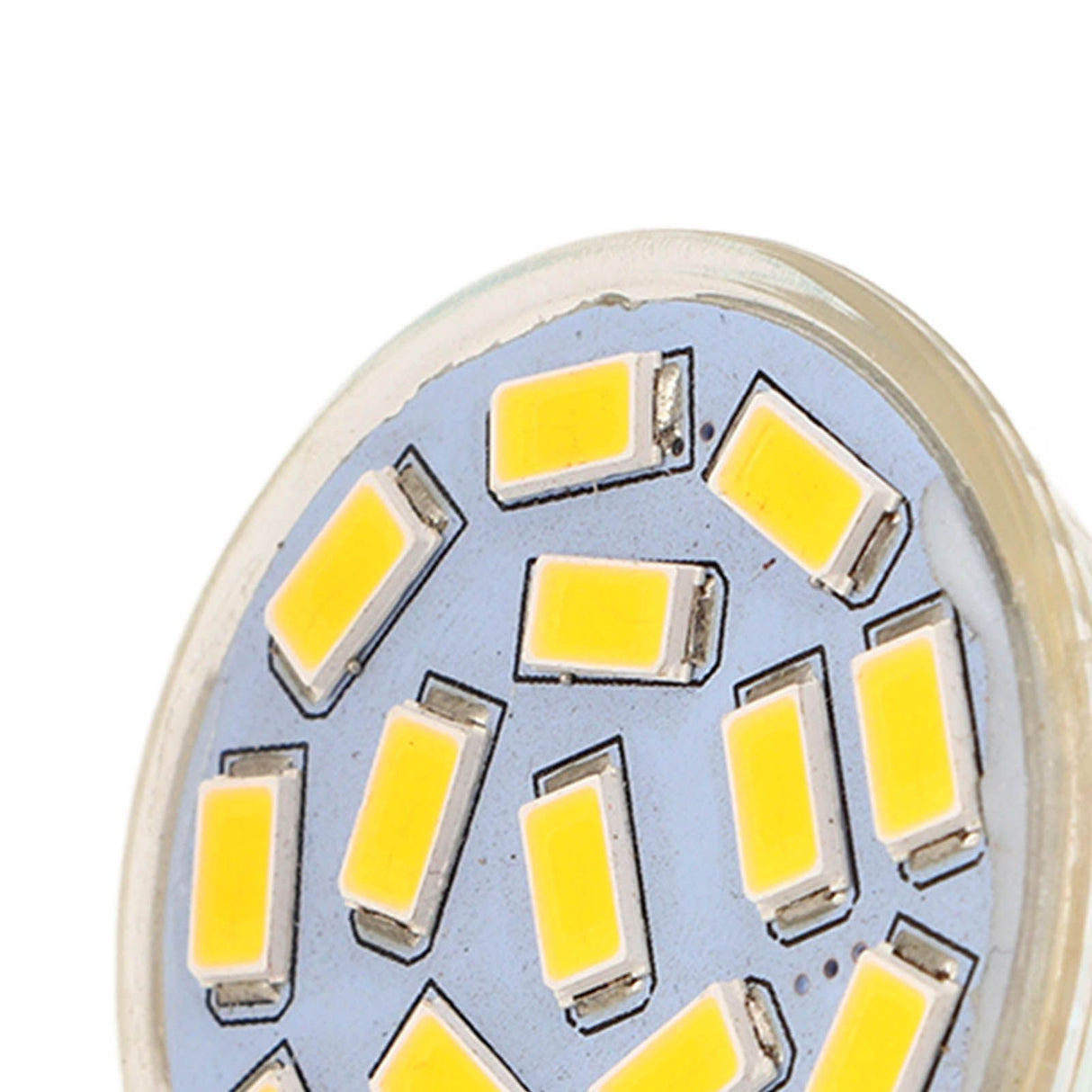 6Pcs GU4 LED Bulb 270LM 15LED Energy Saving Light Bulb MR11 Track Lamp Beads 12V 3W Warm Light 3000K