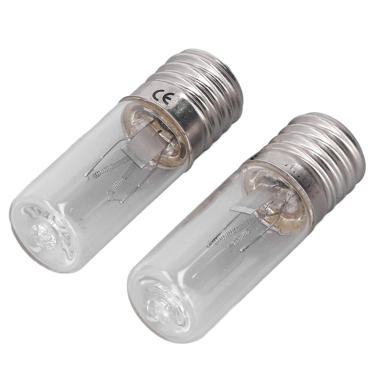 2Pcs Refrigerator Cabinet Light Deodorant Mite Removal E17 Lamp 10V 3W UVC Light Bulb