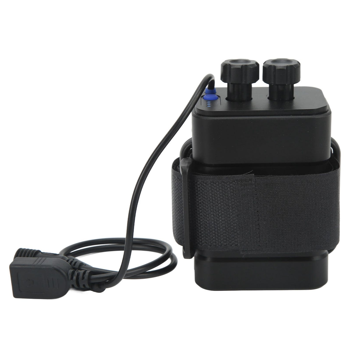 Battery Charge Case Box ABS Waterproof 8.4V for 6pcs 18650 Lithium Batteries USB DC Two Ports with Cable for Outdoor Traveling Camping