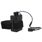 Battery Charge Case Box ABS Waterproof 8.4V for 6pcs 18650 Lithium Batteries USB DC Two Ports with Cable for Outdoor Traveling Camping