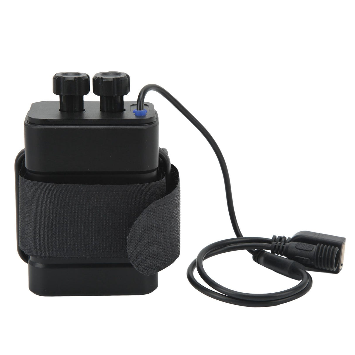 Battery Charge Case Box ABS Waterproof 8.4V for 6pcs 18650 Lithium Batteries USB DC Two Ports with Cable for Outdoor Traveling Camping