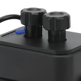 Battery Charge Case Box ABS Waterproof 8.4V for 6pcs 18650 Lithium Batteries USB DC Two Ports with Cable for Outdoor Traveling Camping