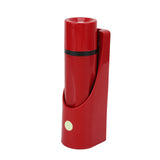 LED Flashlight Wall Mounted High Brightness Battery Powered Small Emergency Flashlight for Hotel Home Red
