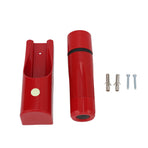 LED Flashlight Wall Mounted High Brightness Battery Powered Small Emergency Flashlight for Hotel Home Red