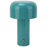 USB Mushroom Light Modern Simple Blue Mushroom USB Rechargeable Desk Lamp Small Night Light for Bar Restaurant Bedroom