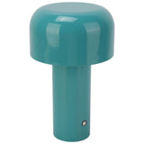 USB Mushroom Light Modern Simple Blue Mushroom USB Rechargeable Desk Lamp Small Night Light for Bar Restaurant Bedroom - 45-Degree Angle