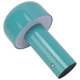 USB Mushroom Light Modern Simple Blue Mushroom USB Rechargeable Desk Lamp Small Night Light for Bar Restaurant Bedroom - Low Angle