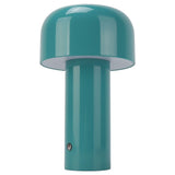 USB Mushroom Light Modern Simple Blue Mushroom USB Rechargeable Desk Lamp Small Night Light for Bar Restaurant Bedroom - Extra Image
