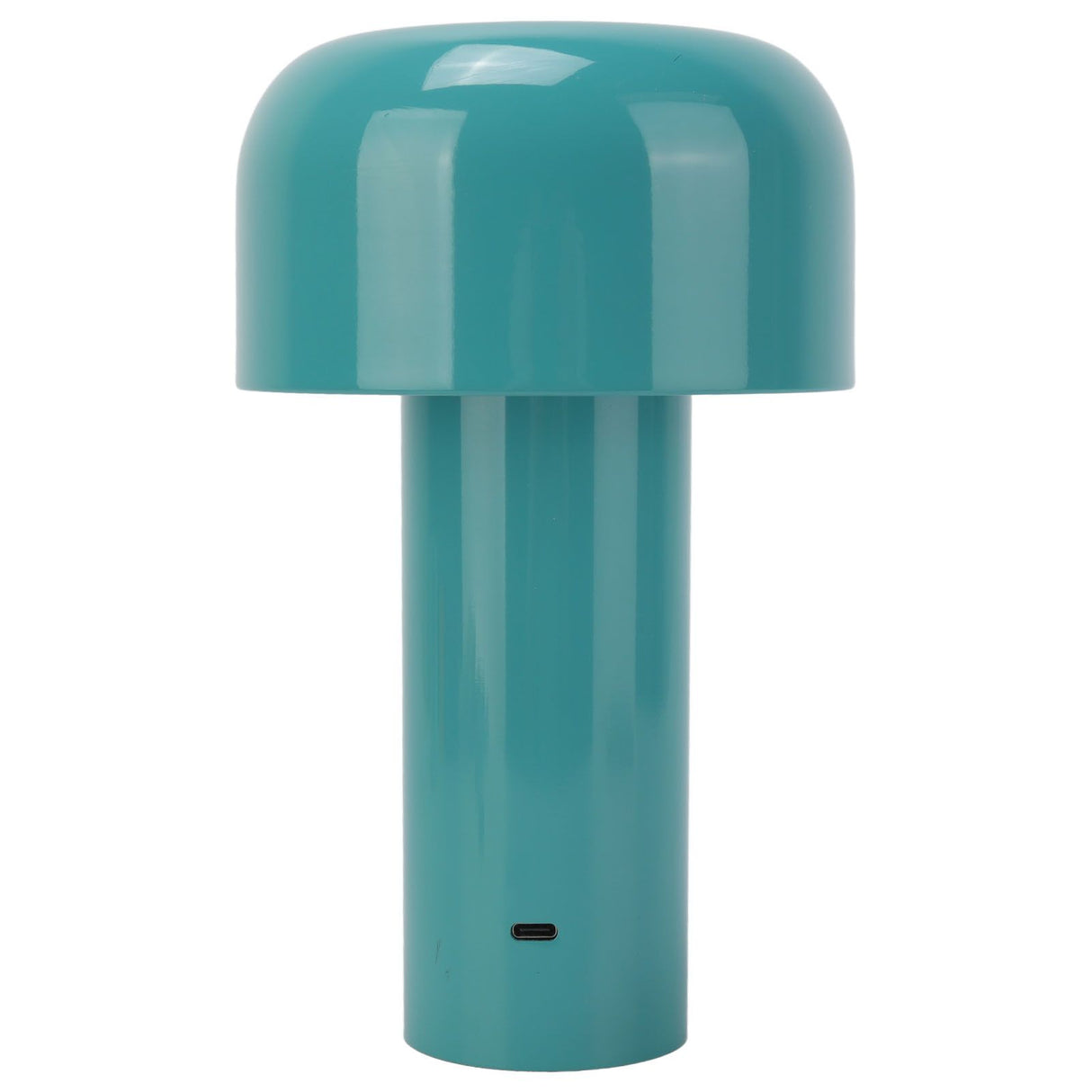 USB Mushroom Light Modern Simple Blue Mushroom USB Rechargeable Desk Lamp Small Night Light for Bar Restaurant Bedroom