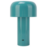 USB Mushroom Light Modern Simple Blue Mushroom USB Rechargeable Desk Lamp Small Night Light for Bar Restaurant Bedroom - Extra Image