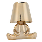 Night Lamp 3 Light Color Stepless Dimming Touch Control USB Rechargeable Bedside Light - 45-Degree Angle