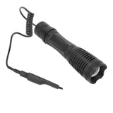 IR Flashlight Aluminum Alloy 850nm Portable Night Vision Zoom Flashlight Fit for Outdoor Hunting - 45-Degree Angle