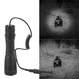IR Flashlight Aluminum Alloy 850nm Portable Night Vision Zoom Flashlight Fit for Outdoor Hunting