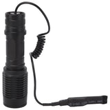 IR Flashlight Zoomable Waterproof 850nm Aluminum Alloy Night Vision Handheld Flashlight for Camera - Low Angle