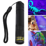 UV Flashlight LED 365nm Aluminium Alloy Battery Powered Widely Used Blacklight Flashlight for Scorpions Pet Urine Resin - Extra Image
