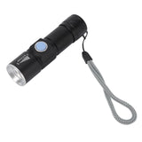 UV Flashlight 395nm Super Bright Ultra Violet Black Light LED Flashlight for Money Inspection Cat Moss Detection