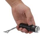 UV Flashlight 395nm Super Bright Ultra Violet Black Light LED Flashlight for Money Inspection Cat Moss Detection