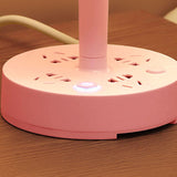 Table Lamp Creative Multifunctional Conversion Socket Desk Lamp Power Strip for Dormitory Computer CN 110‑250V - Top-Down View