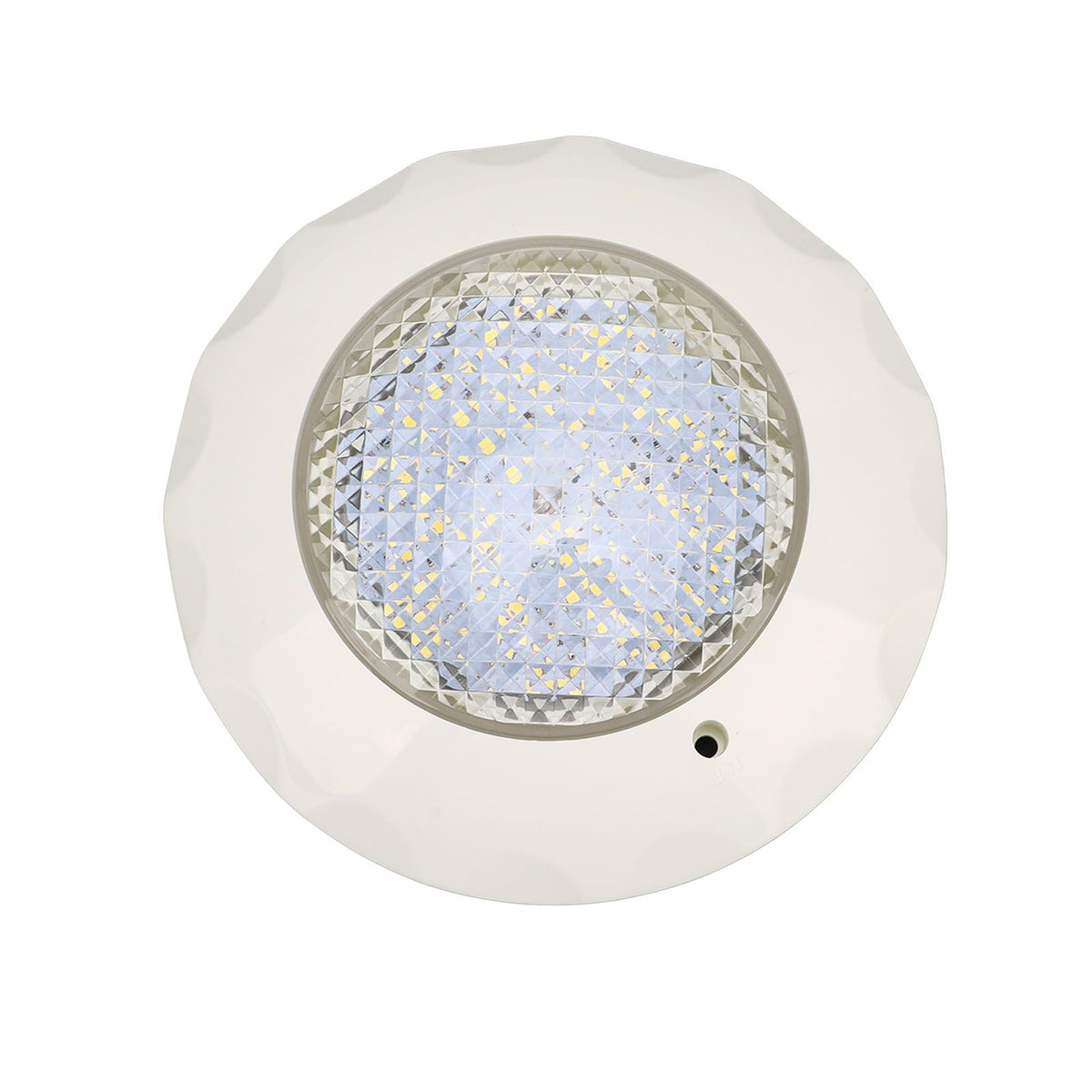 LED Pool Light IP68 Waterproof Underwater Pool Lamp with Wall Mounting Plate AC 12V 15W