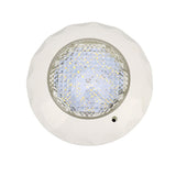 LED Pool Light IP68 Waterproof Underwater Pool Lamp with Wall Mounting Plate AC 12V 15W - Front View